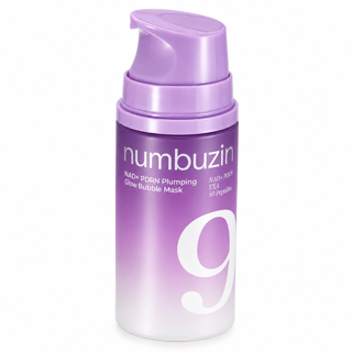 ماسک حبابی جوانساز  نامبوزین No.9 NAD+ PDRN Plumping Glow Bubble حجم 85 میل