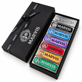 ست خمیردندان ۷ طعم مارویس Marvis Flavor Collection حجم ۷×۲۵ میل
