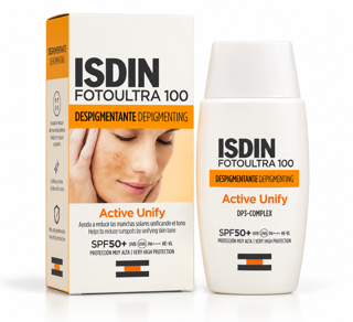 ضدآفتاب ایزدین اکتیو یونیفای  Fotoultra 100 Active Unify SPF50+ حجم 50 میل