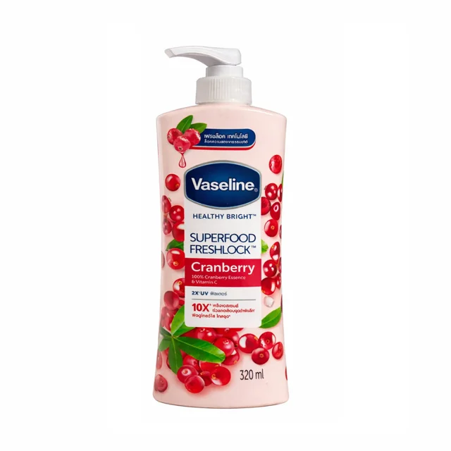 لوسیون بدن وازلین مدل Cranberry مناسب برای انواع پوست حجم 320 میلی لیتر 101613133